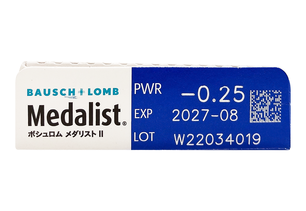 メダリストII(12箱セット) レンズデータ