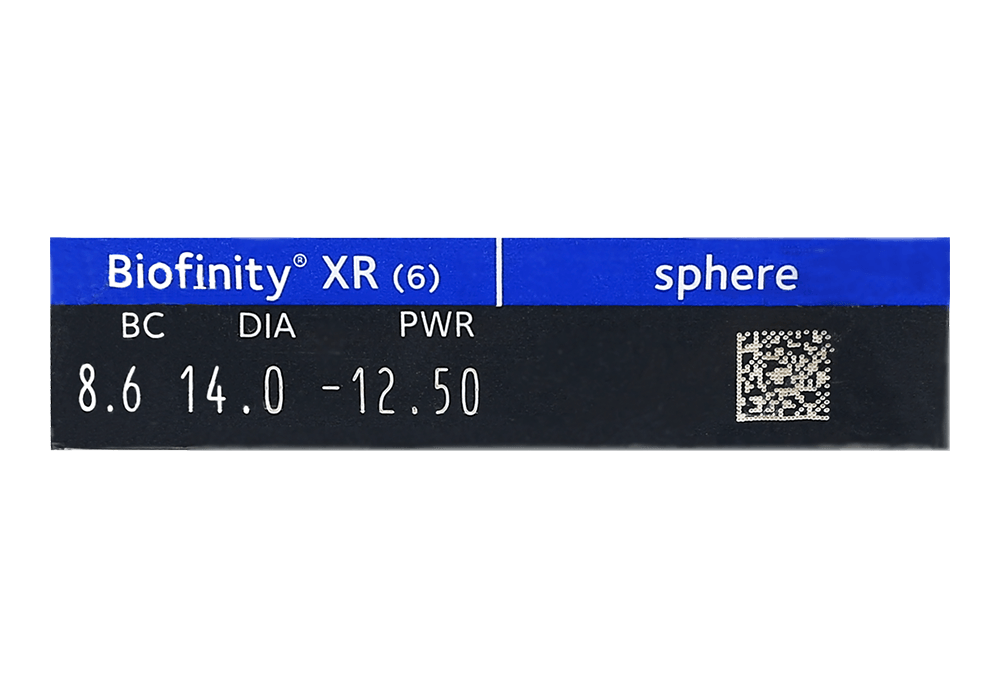 バイオフィニティ XR レンズデータ