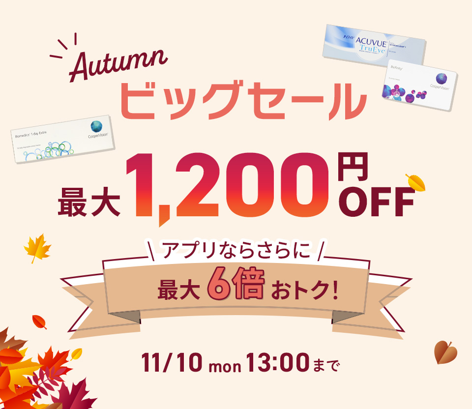 秋のビッグセール