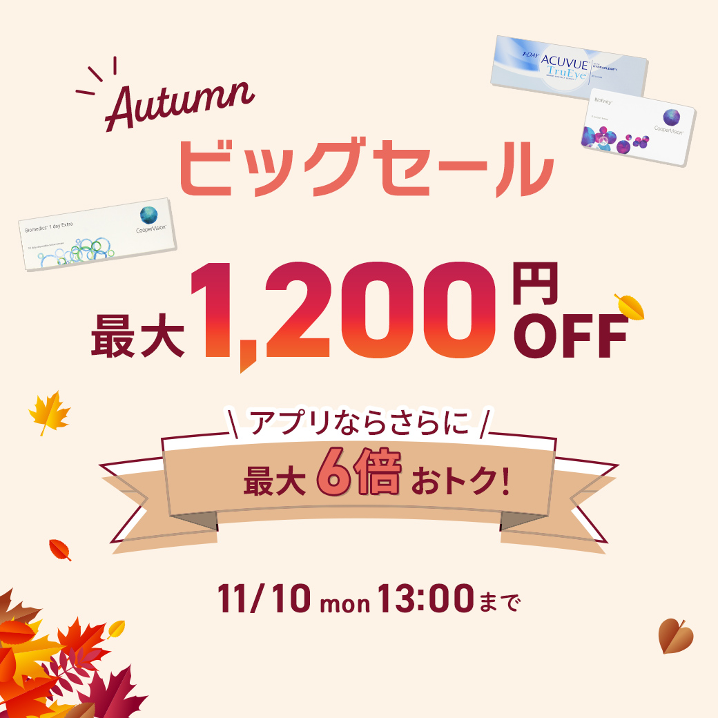 秋のビッグセール
