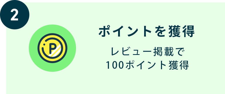 ポイントを獲得